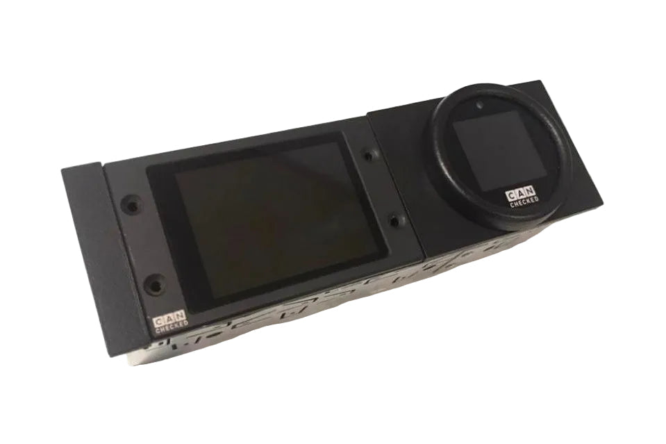 CANchecked Universal Single DIN Radio Frame for MFD15 and MFD28 Displays