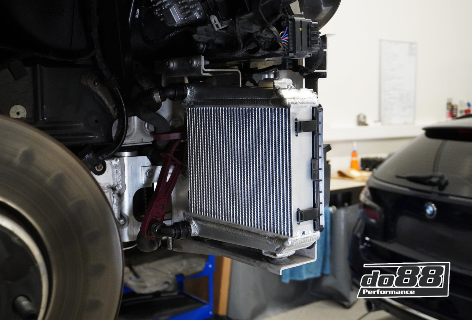 do88 Auxiliary Radiator, BMW G-Serie / Toyota GR Supra A90-Performance-Silicon Valley Bimmer