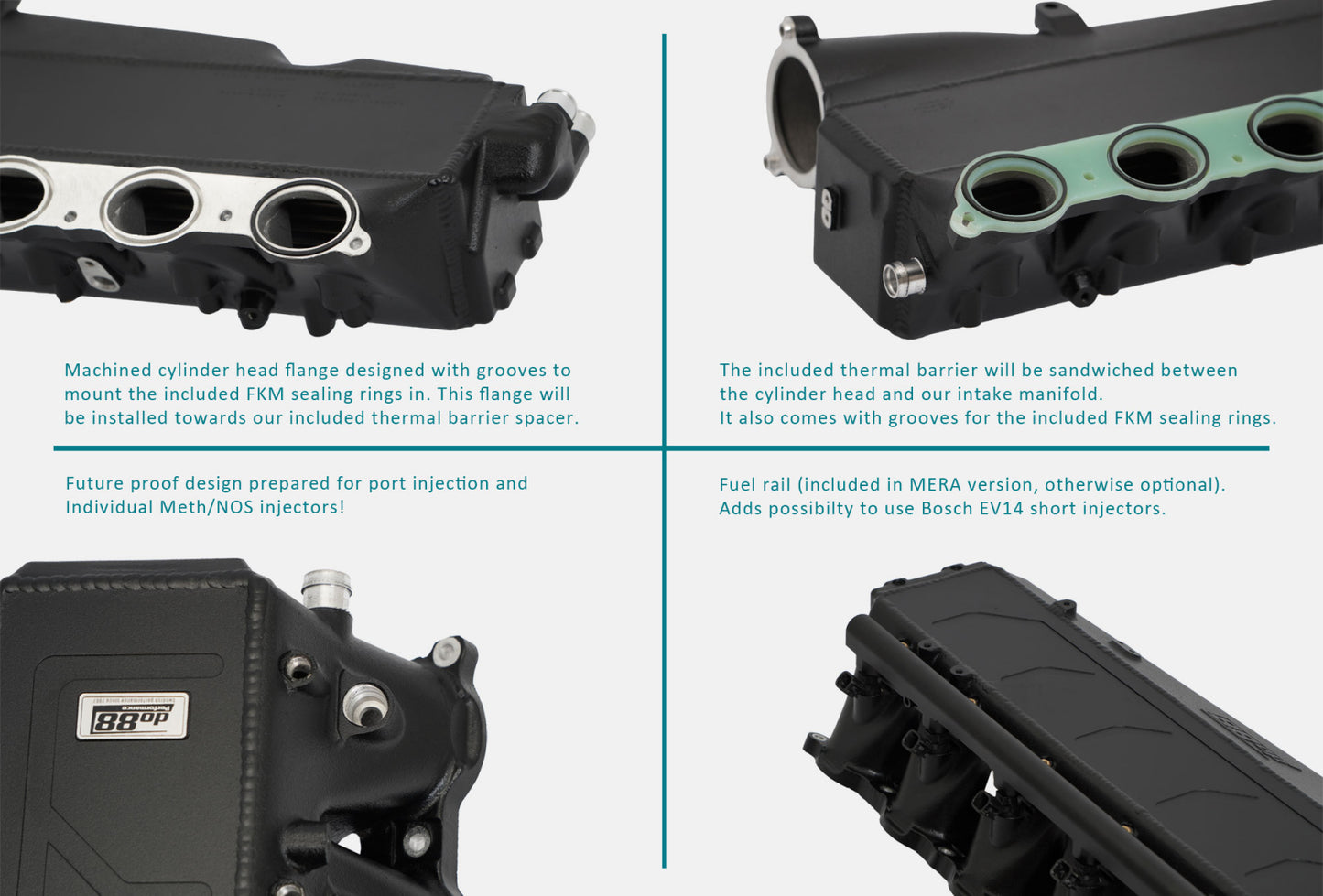 do88 Charge Cooler Manifold MERA, BMW F-Serie (B58)-Performance-Silicon Valley Bimmer