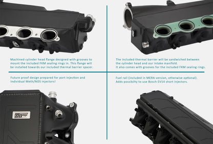 do88 Charge Cooler Manifold MERA, BMW G-Serie (B58) / Toyota GR Supra A90-Performance-Silicon Valley Bimmer