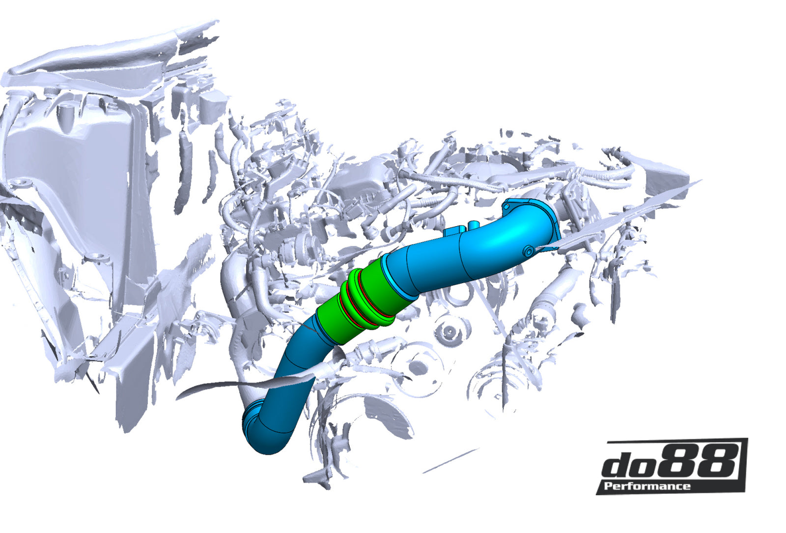 do88 Charge pipe, BMW G-Serie (B58)-Performance-Silicon Valley Bimmer