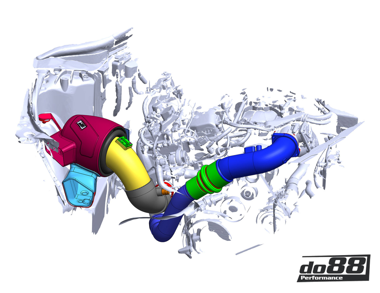 do88 Charge pipe, BMW Z4 M40i G29 / Toyota GR Supra A90-Performance-Silicon Valley Bimmer