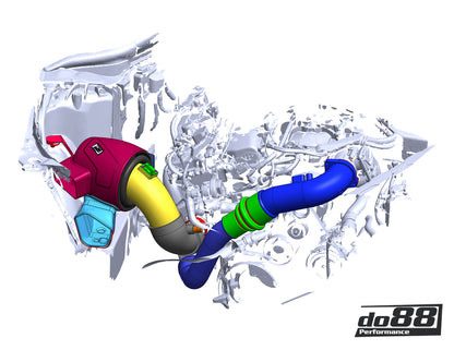 do88 Charge pipe, BMW Z4 M40i G29 / Toyota GR Supra A90-Performance-Silicon Valley Bimmer