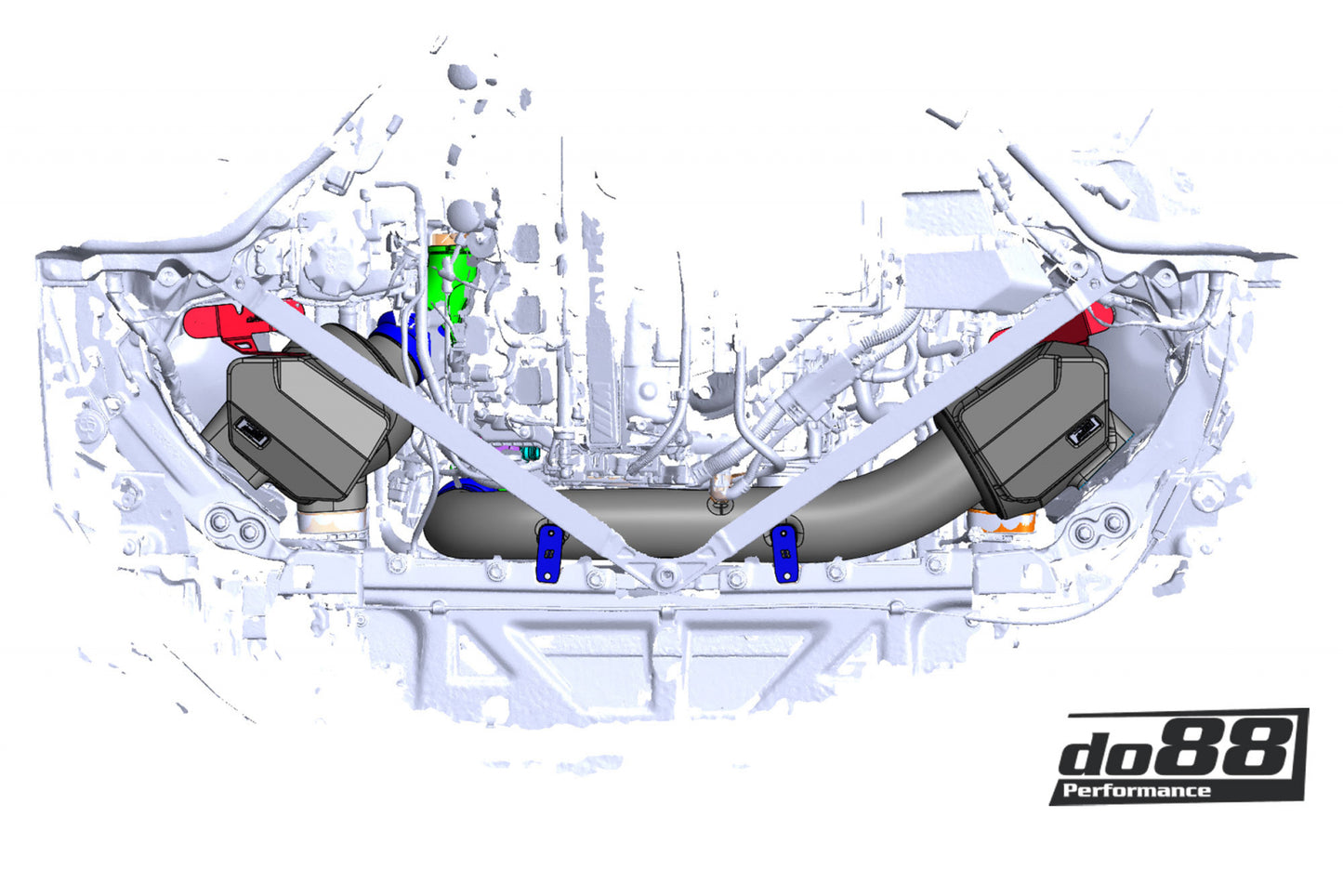 do88 Intake system, BMW M2 M3 M4 G80 G82 G87 (S58)-Performance-Silicon Valley Bimmer
