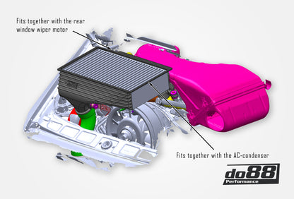do88 Performance Intercooler Long-Neck, Porsche 911 Turbo (930)-Performance-Silicon Valley Bimmer