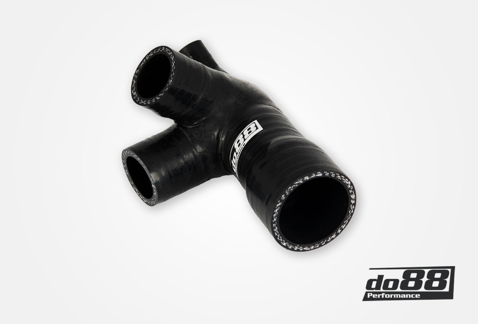 do88 Porsche 911 (996) Turbo Y-hose Black-Performance-Silicon Valley Bimmer