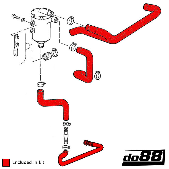 do88 Porsche 930 Turbo Oil hoses-Performance-Silicon Valley Bimmer