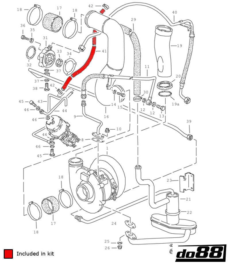 do88 Porsche 930 Turbo Vacuum hoses-Performance-Silicon Valley Bimmer