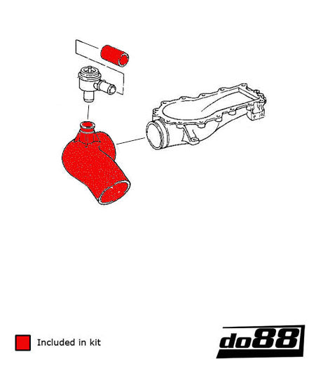 do88 Porsche 964 Turbo Inlet hoses for turbo-Performance-Silicon Valley Bimmer