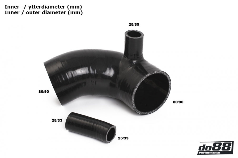 do88 Porsche 964 Turbo Inlet hoses for turbo-Performance-Silicon Valley Bimmer