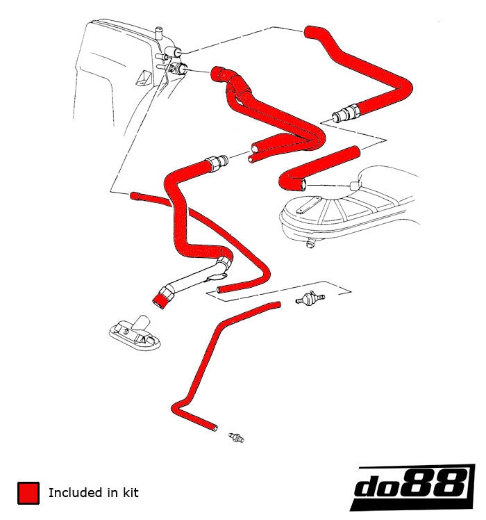 do88 Porsche 964 Turbo Oil hoses-Performance-Silicon Valley Bimmer