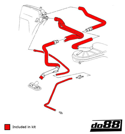 do88 Porsche 964 Turbo Oil hoses-Performance-Silicon Valley Bimmer
