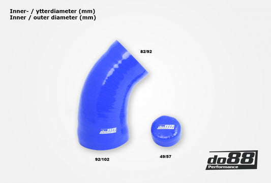 do88 Porsche 996 & 997 Carrera C2 C4 Inlet hose-Performance-Silicon Valley Bimmer