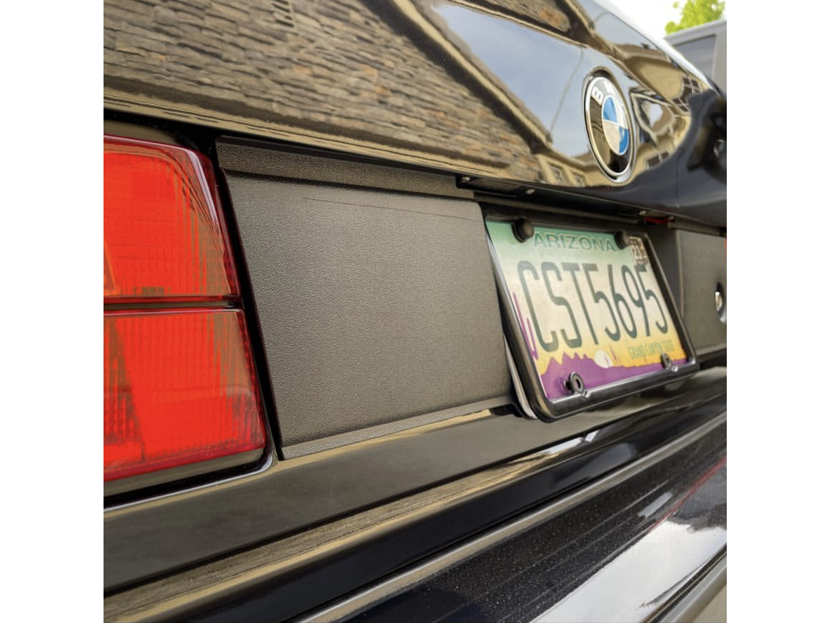E34 License Plate Filler-Exterior-Silicon Valley Bimmer
