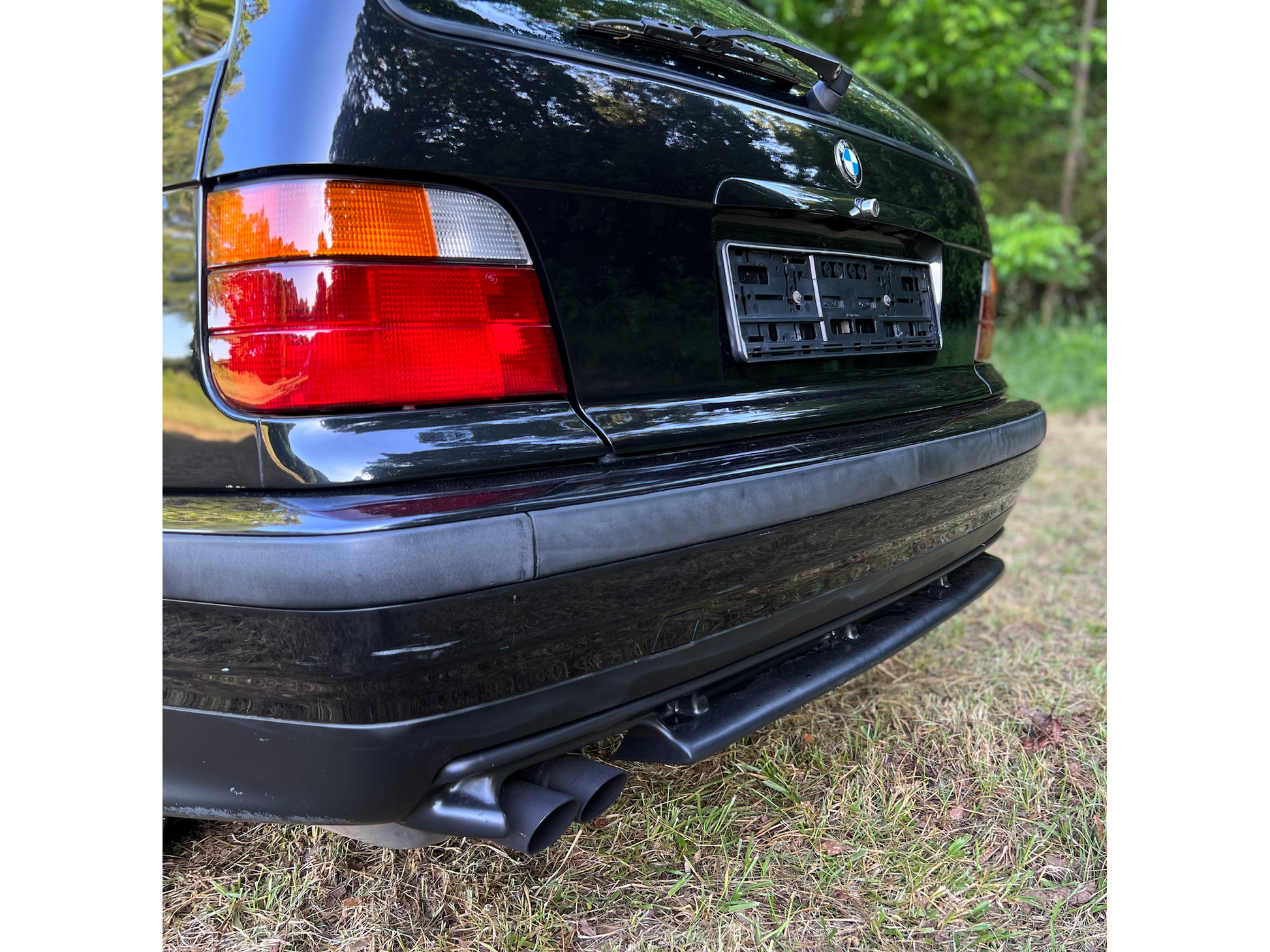 E36 M3 Style Rear Diffuser For Non M3-Exterior-Silicon Valley Bimmer