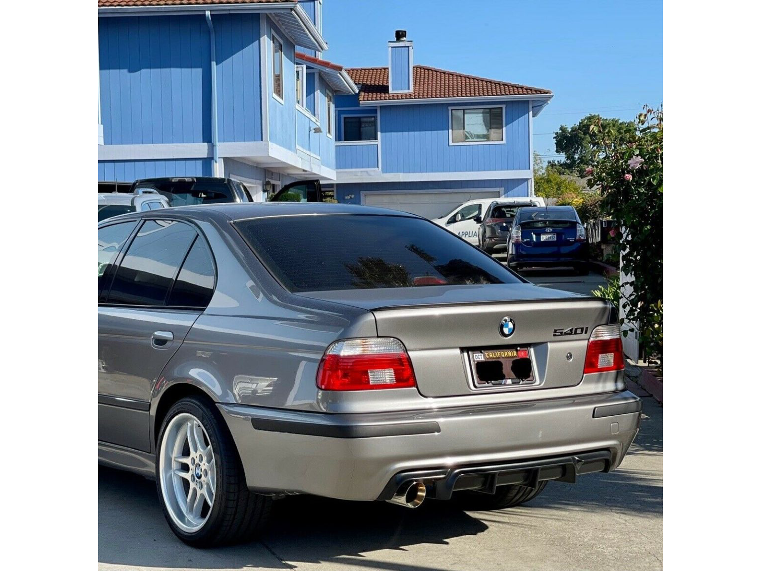 E39 Mtech Rear Bumper Diffuser-Exterior-Silicon Valley Bimmer