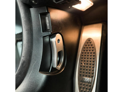 Aluminum BMW E46 Hood Release Latch-Interior-Silicon Valley Bimmer