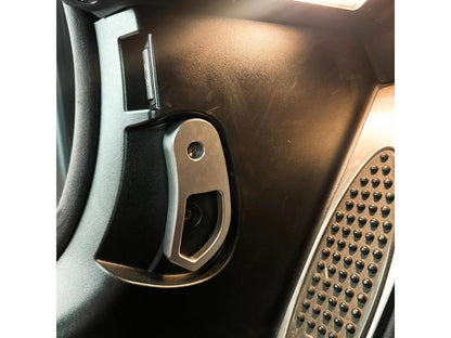 Aluminum BMW E46 Hood Release Latch-Interior-Silicon Valley Bimmer