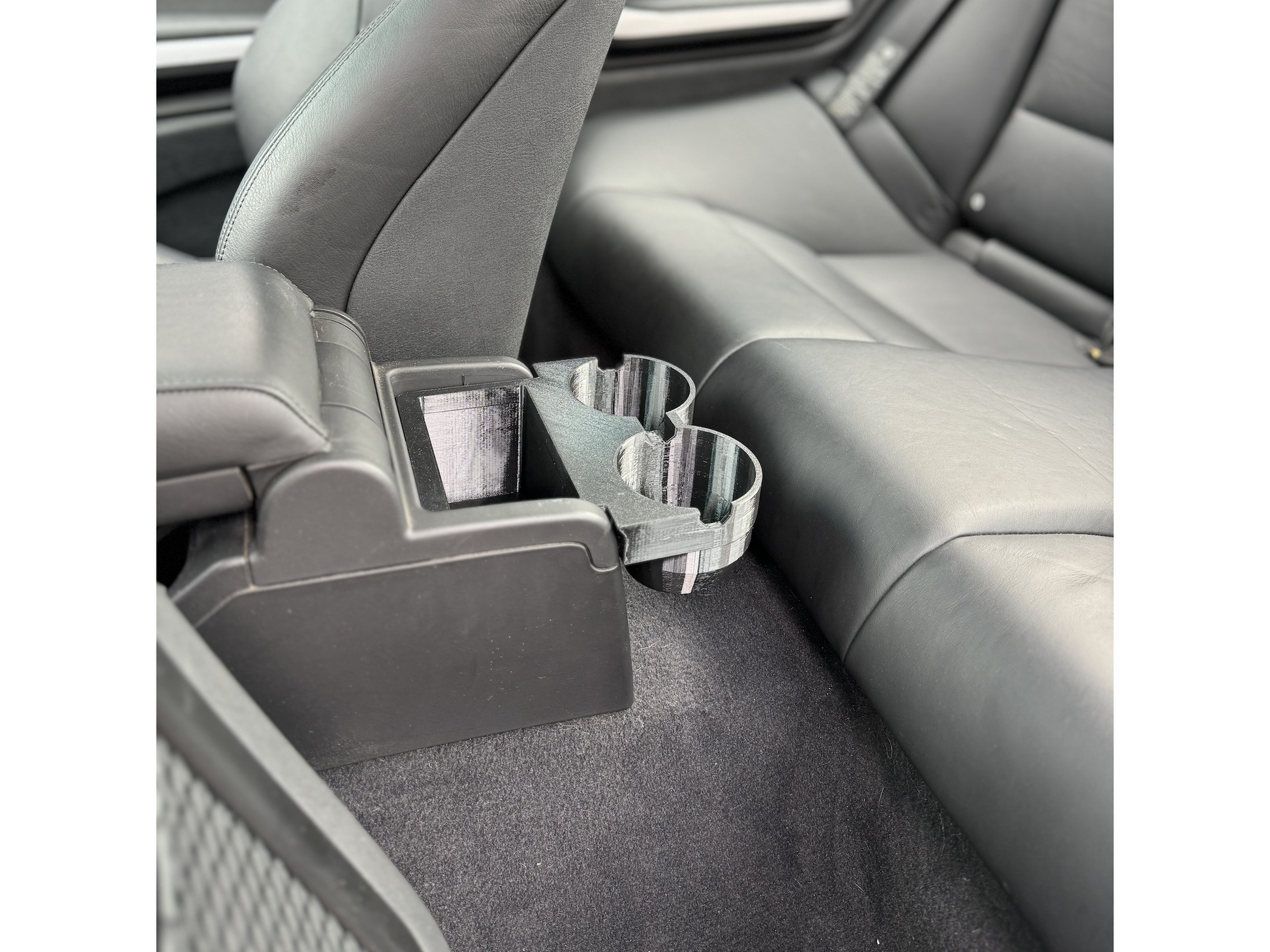 E46 Dual Rear Cupholder-Interior-Silicon Valley Bimmer