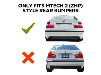 E46 Mtech 2 (Zhp) CSL Rear Diffuser-Exterior-Silicon Valley Bimmer