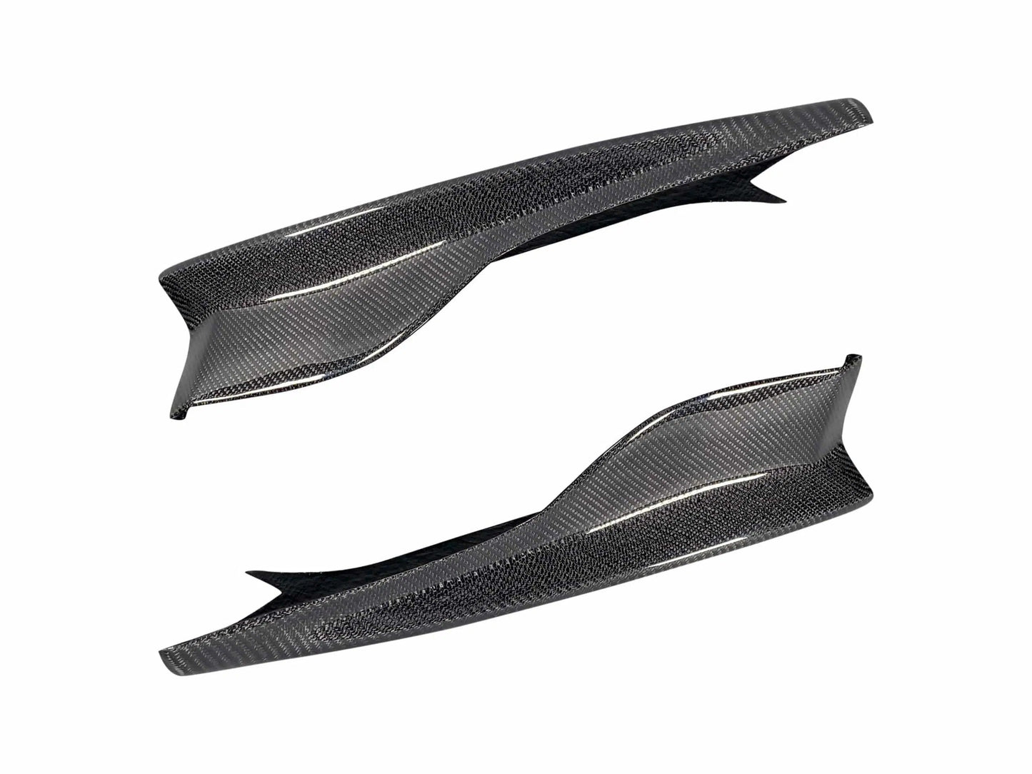 Suvneer 1M Carbon Fiber E82 Rear Bumper Splitters