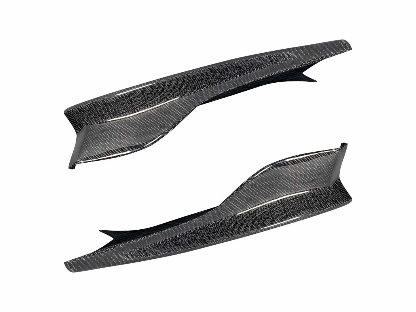 Suvneer 1M Carbon Fiber E82 Rear Bumper Splitters