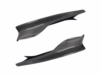 Suvneer 1M Carbon Fiber E82 Rear Bumper Splitters