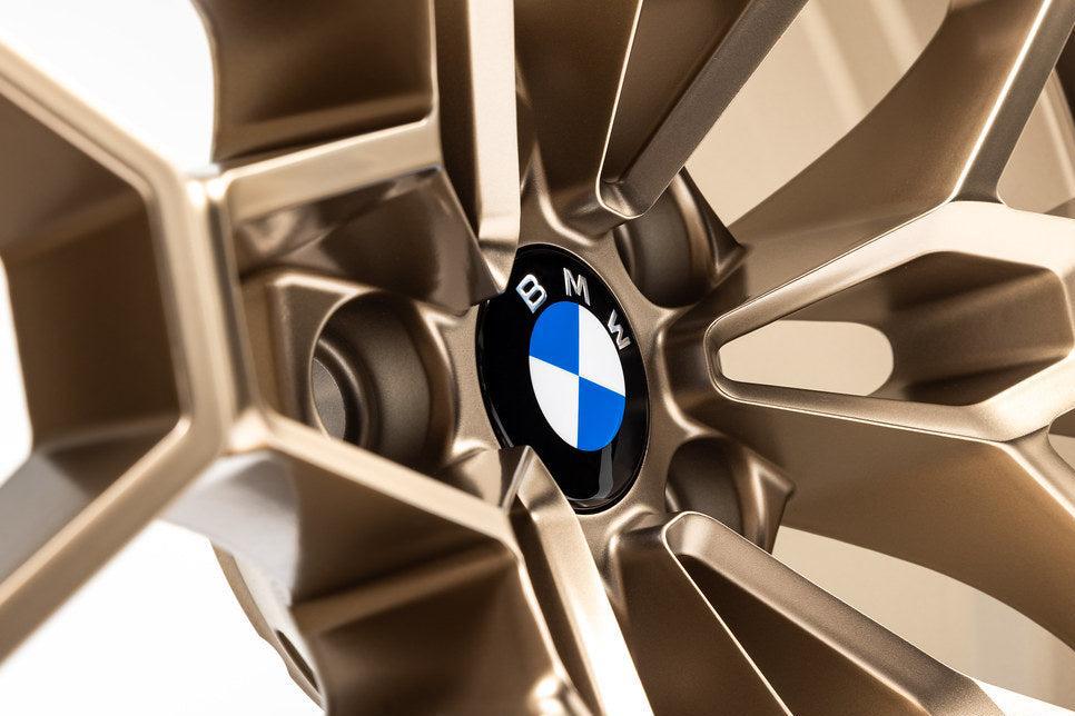 IND Gloss Black Wheel Center Cap Set – 56mm (Next Dark Design)-Wheels-Silicon Valley Bimmer