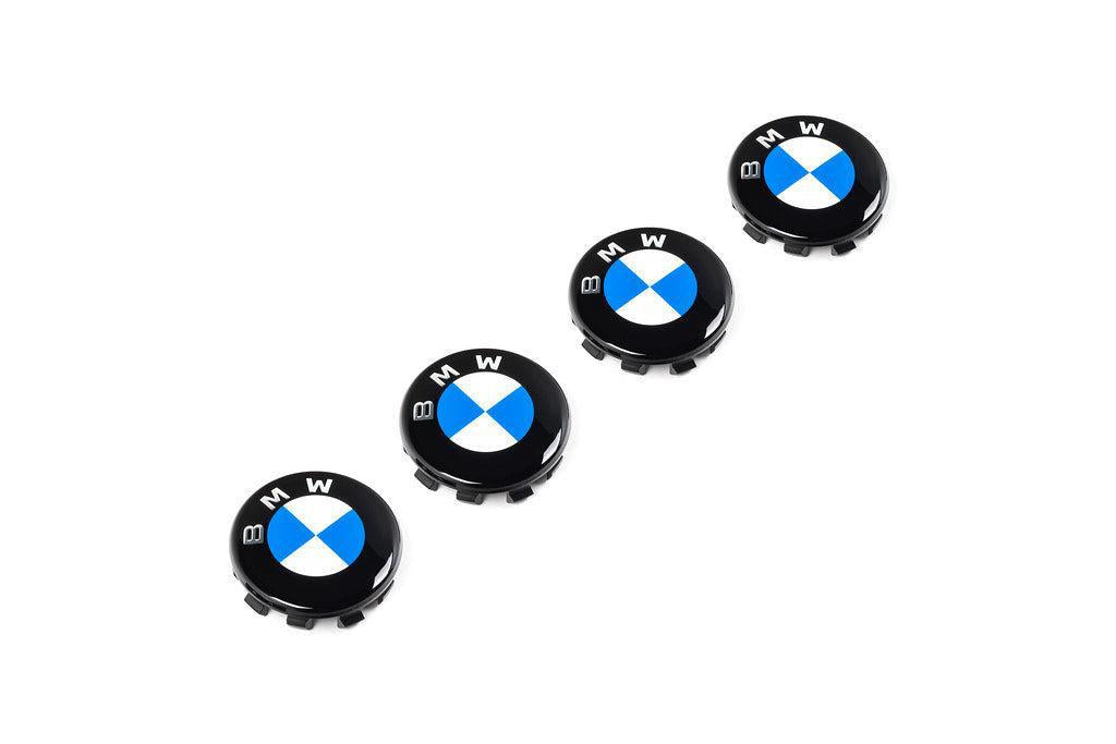 IND Gloss Black Wheel Center Cap Set – 56mm (Next Dark Design)-Wheels-Silicon Valley Bimmer