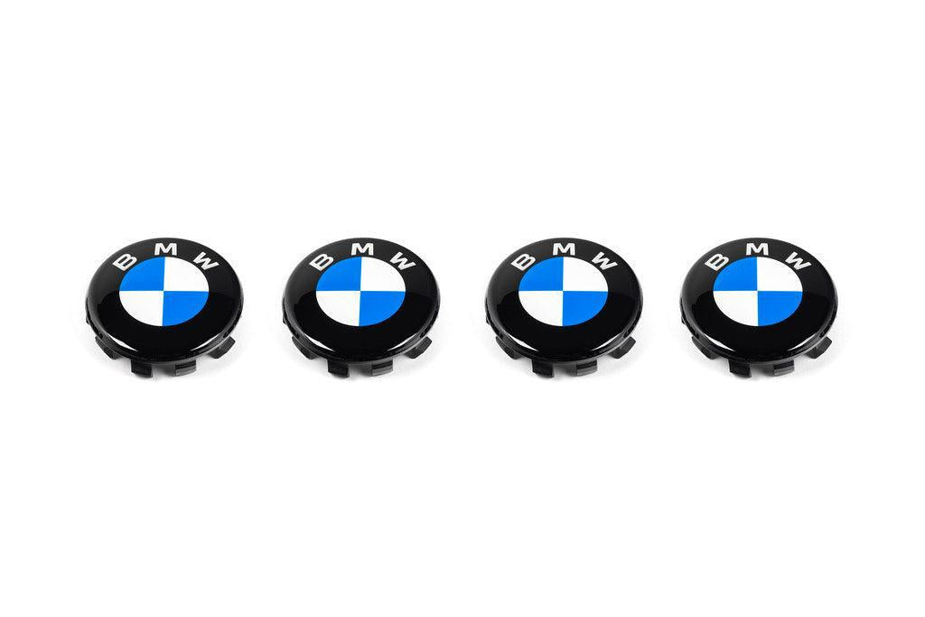 IND Gloss Black Wheel Center Cap Set – 56mm (Next Dark Design)-Wheels-Silicon Valley Bimmer