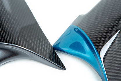 IND Painted M Inspired Dry Carbon Mirror Cover Set