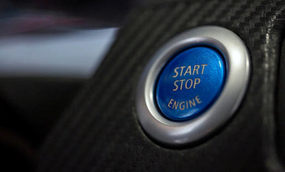 IND E9X M3 Polar Blue Start / Stop Button