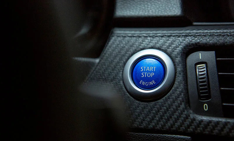 IND E9X M3 Polar Blue Start / Stop Button