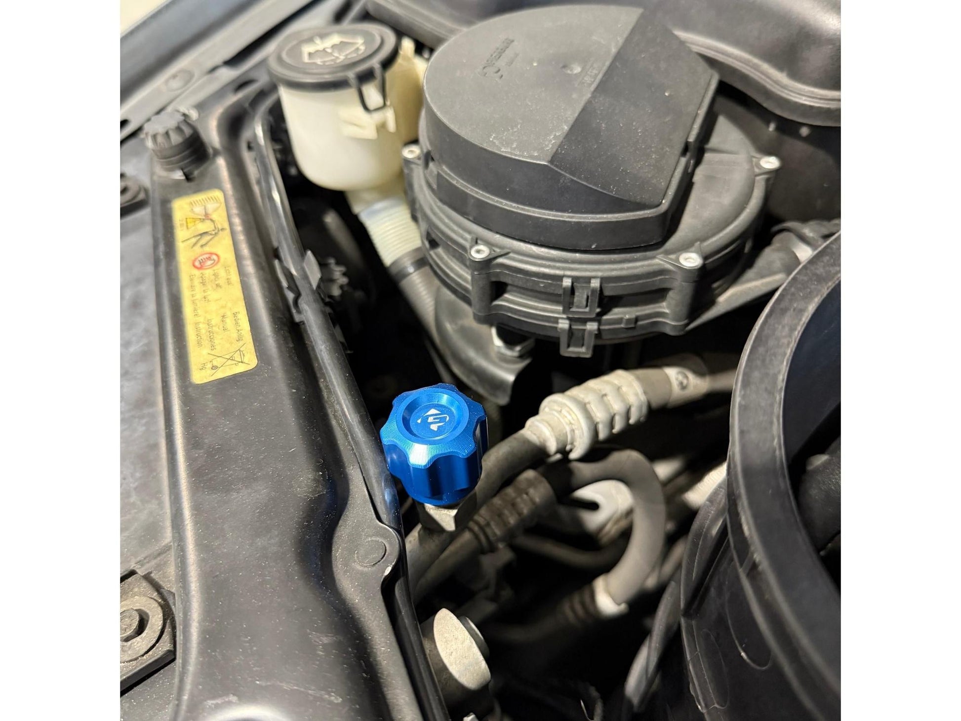 BMW Billet AC Service Port Caps-Air Conditioning-Silicon Valley Bimmer