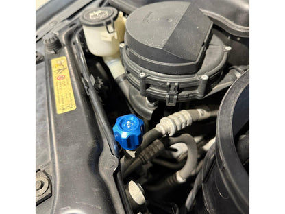 BMW Billet AC Service Port Caps-Air Conditioning-Silicon Valley Bimmer