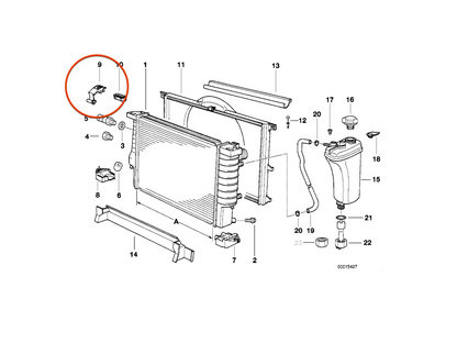 E36 Radiator Bracket Kit-Performance-Silicon Valley Bimmer