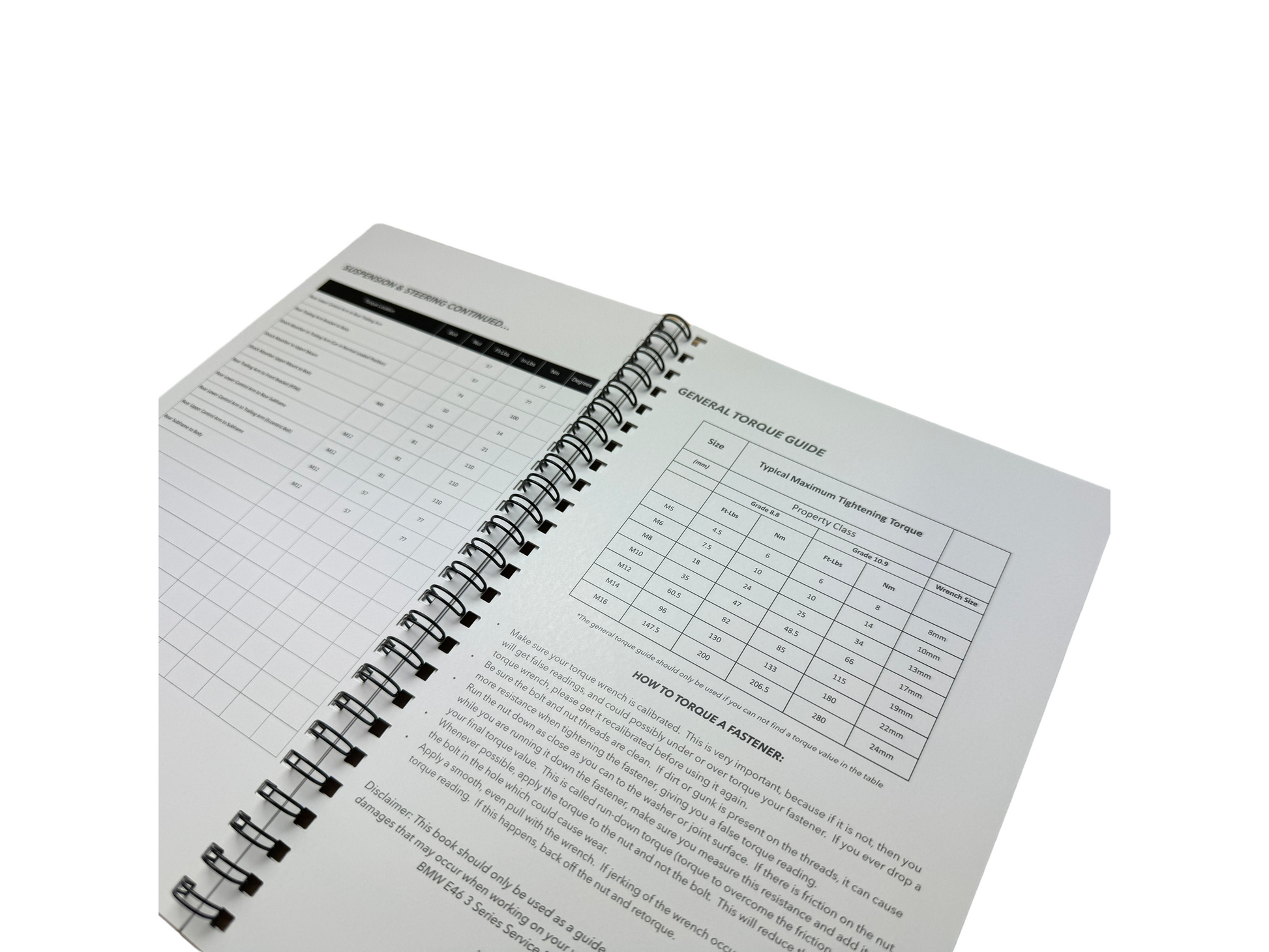 E46 Torque Guide Booklet-Tools-Silicon Valley Bimmer