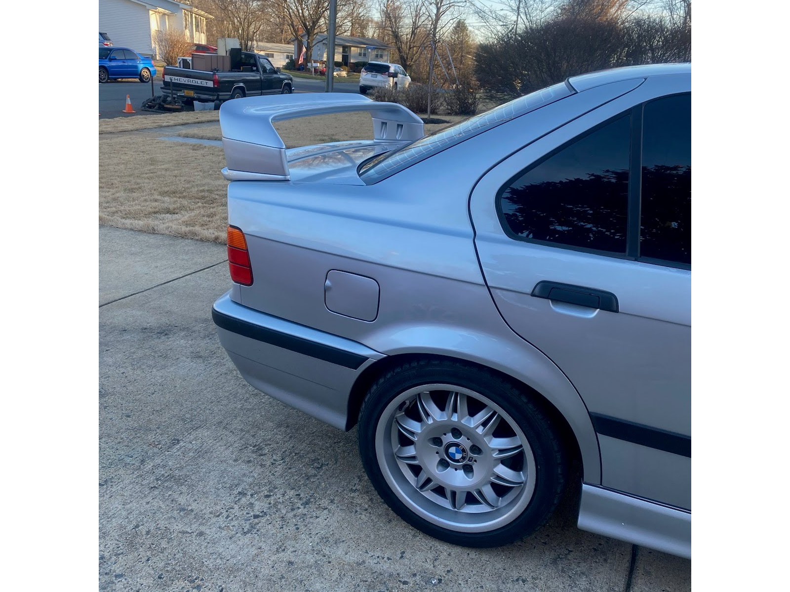 E36 LTW Style Spoiler (4 Piece)-Exterior-Silicon Valley Bimmer