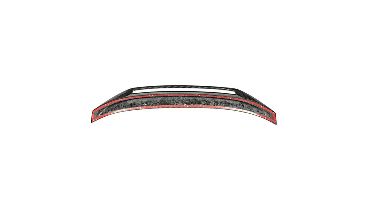 NWCarbon Haus G87 Dry Carbon Fiber AD Style High Kick Trunk Spoiler