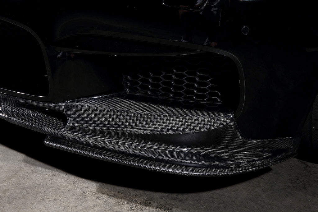 BMW F10 M5 3D Designs Styled Carbon Fiber Front Lip Spoiler