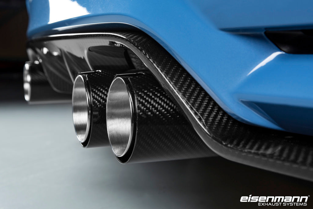 Eisenmann F8X M3 / M4 Performance Exhaust + 4x90 Carbon Tip Set