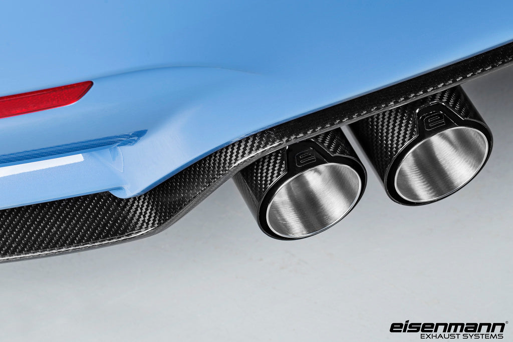Eisenmann F8X M3 / M4 Performance Exhaust + 4x90 Carbon Tip Set