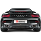 Akrapovic 14-15 Porsche 911 Turbo/Turbo S (991) Slip-On Line (Titanium) w/ Carbon Titanium Tips