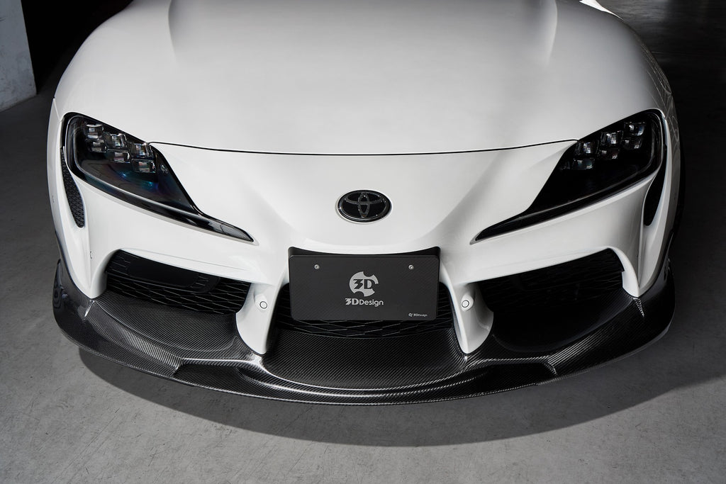 3D Design A90 Supra Carbon Front Lip-Exterior-Silicon Valley Bimmer