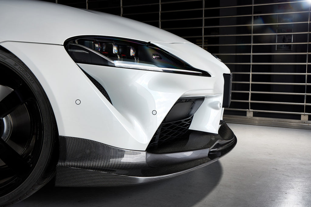 3D Design A90 Supra Carbon Front Lip-Exterior-Silicon Valley Bimmer