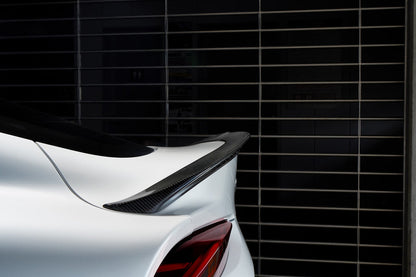 3D Design A90 Supra Carbon Trunk Spoiler-Exterior-Silicon Valley Bimmer