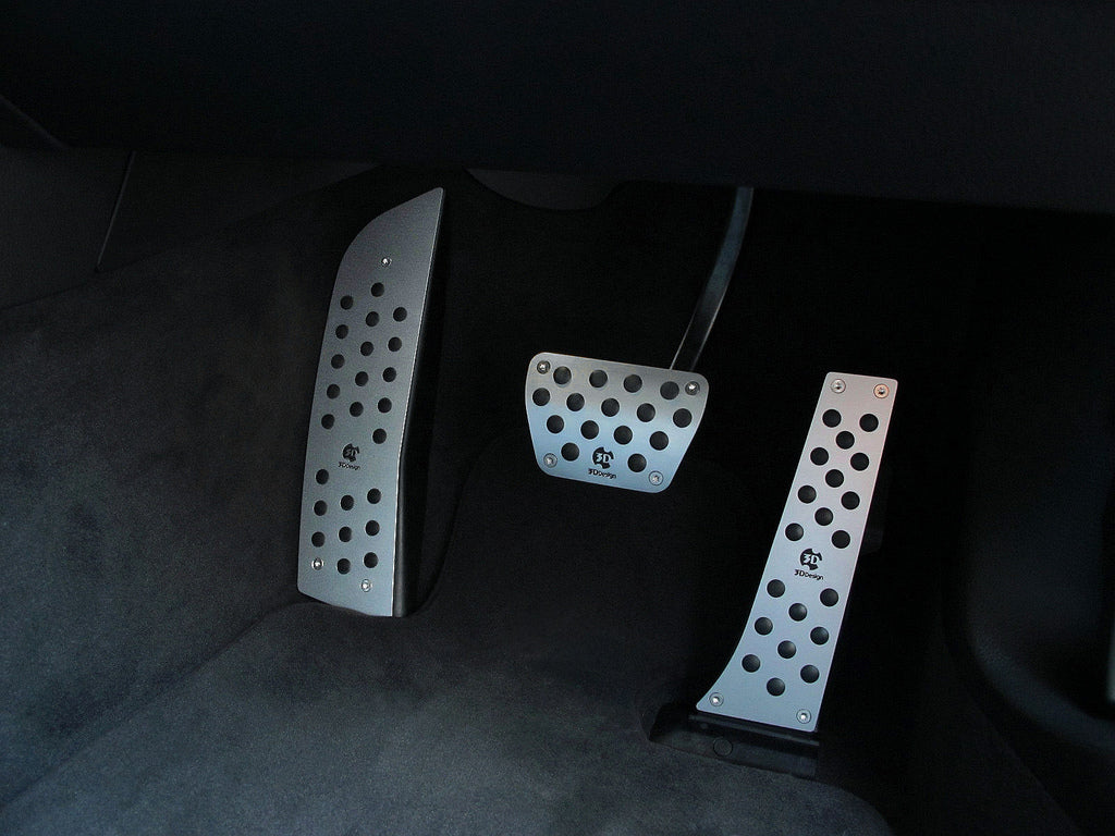 3D Design Aluminum Foot Rest-Interior-Silicon Valley Bimmer
