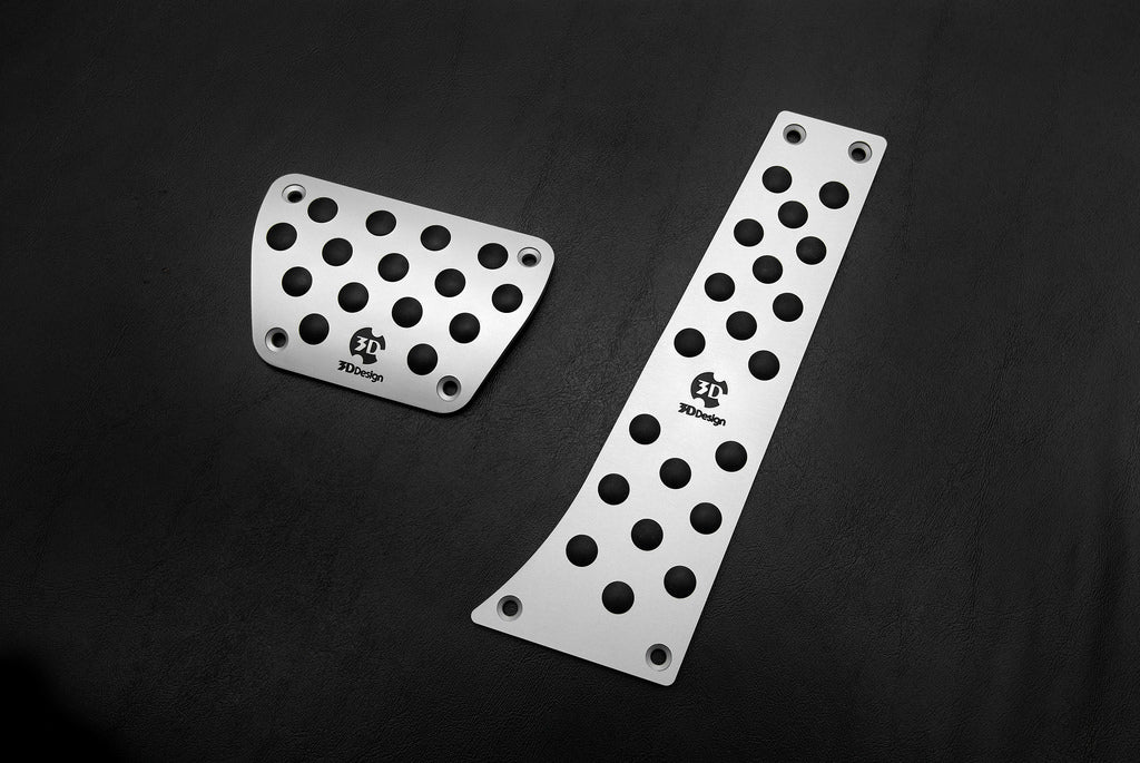 3D Design Aluminum Pedal Set - AT-Interior-Silicon Valley Bimmer