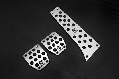 3D Design Aluminum Pedal Set - Manual / DCT-Interior-Silicon Valley Bimmer