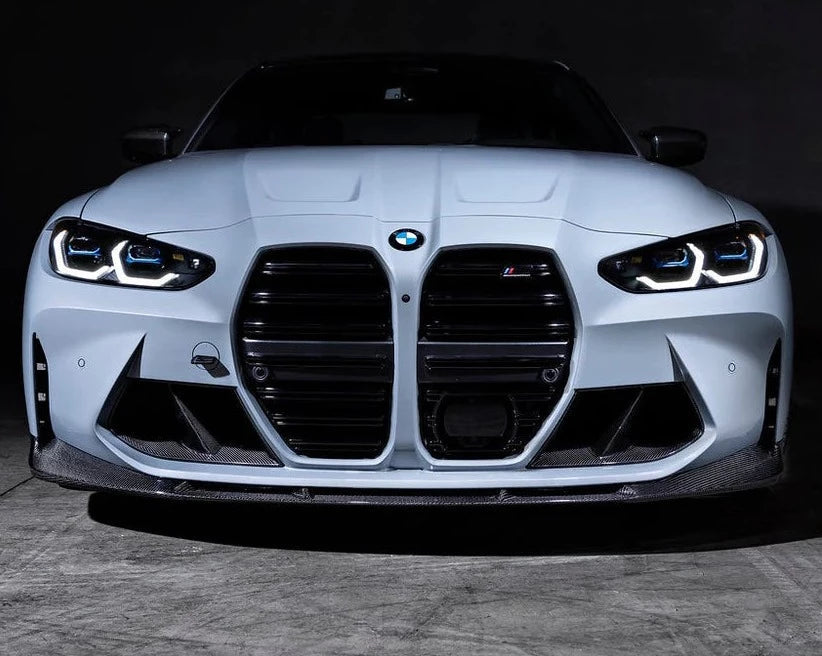 3D Design BMW G80 M3 / G82 M4 Carbon Fiber Front Lip-Exterior-Silicon Valley Bimmer
